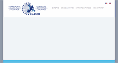 Desktop Screenshot of clauni.eu